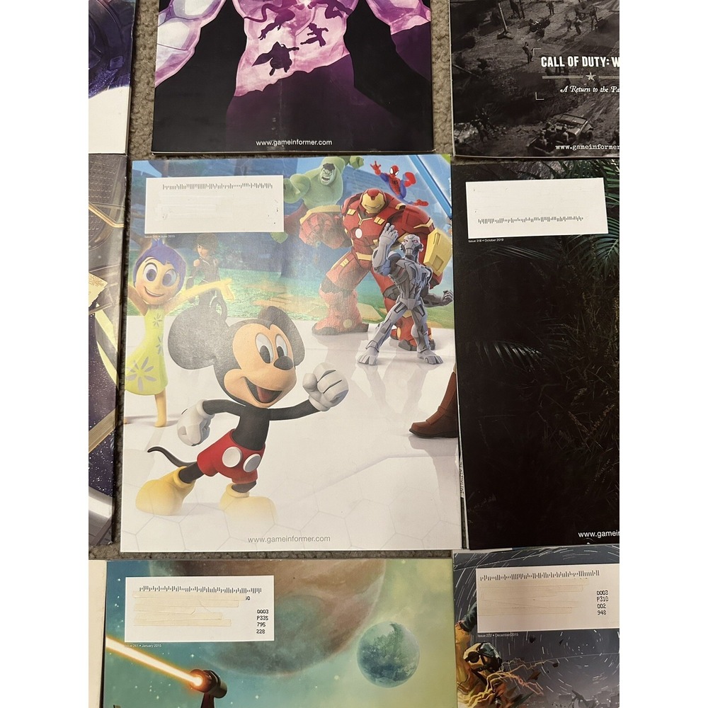 GAME INFORMER Video Game MAGAZINES 2013-2019 (34) Issues Lot Gamer Books - Picture 16 of 16